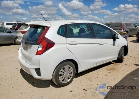 2015 Honda Fit Lx из США, поврежденный, VIN 3HGGK5H52FM784520